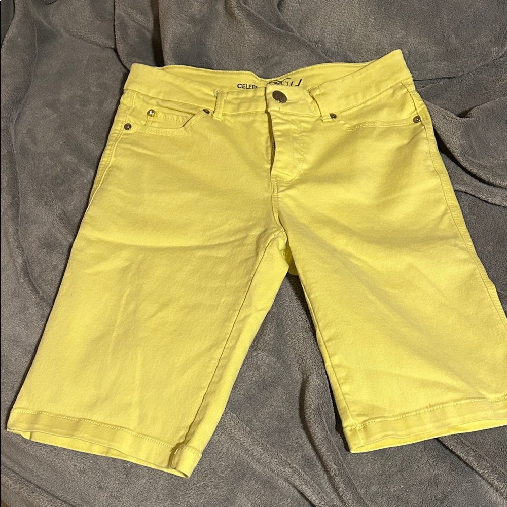 Celebrity Gold Lemon Zest Women's Bermudas